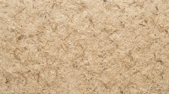 A seamless flat lay macro photograph of a wood fiber textured surface