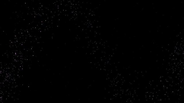 Falling Purple Glitters Background 4k Video