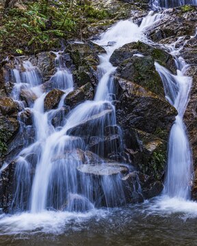 Waterfall near Mae Kampong Village, Chiang Mai Province, Thailand