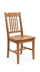 Fototapeta premium Classic wooden chair isolated on transparent background, perfect for interior design or furniture compositions