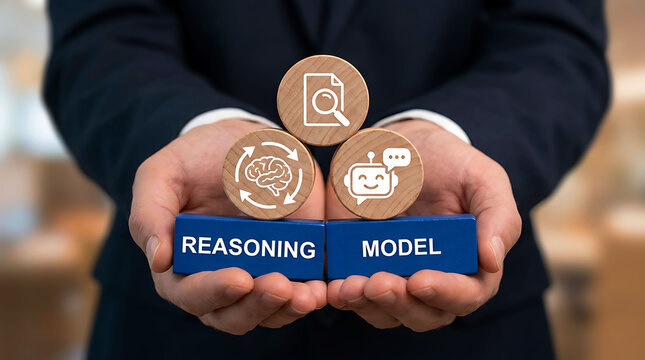 Reasoning Model Artificial Intelligence Machine Learning Decision Making Business Concept