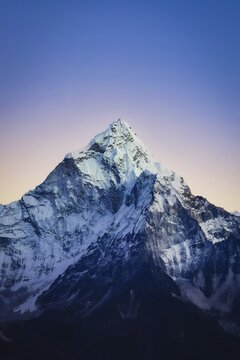 Ama Dablam - mountain in the eastern Himalayan range of Koshi Province, Nepal. Main peak