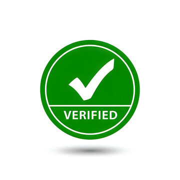 A green verified checkmark icon