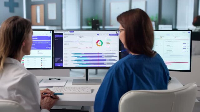 Woman Overseeing Clinical Trial Enrollment Progress