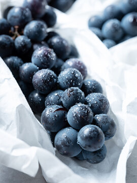 Packaged fresh grapes, fresh fruit