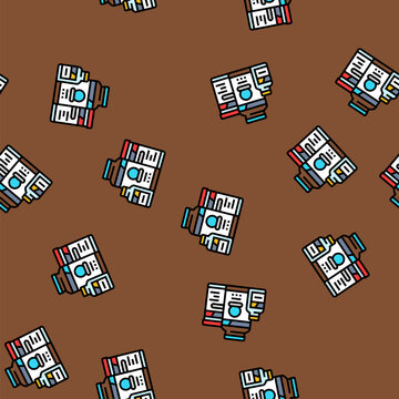 supplement stack steroids vector seamless pattern supplement stack steroids sign illustration