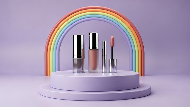 Colorful glass prism refracting white light into rainbow spectrum.