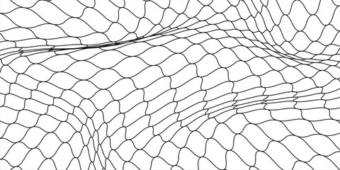Mesh texture for fishing nets. Seamless pattern for sportswear or soccer goal, volleyball net, basketball hoop, hockey, athletics. Abstract net background for sports © Muaffa