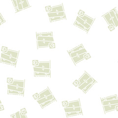 Obraz premium door repairs vector glyph seamless pattern door repairs sign illustration