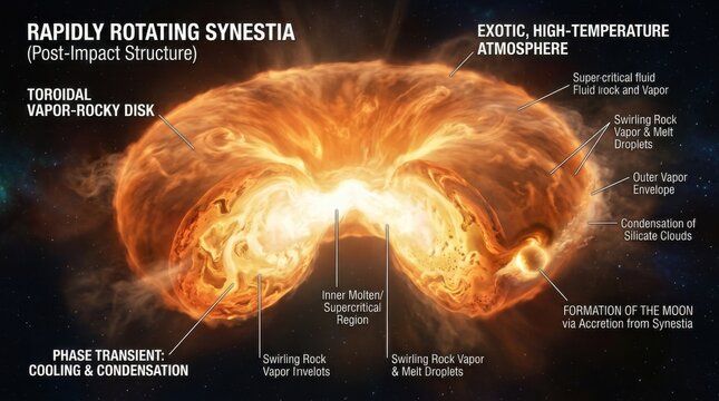 Rapidly Rotating Star With Extreme Oblate Shape Scientific Diagram