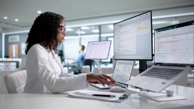 Medical Scribe Reviews Clinical Notes Using AI-driven Software