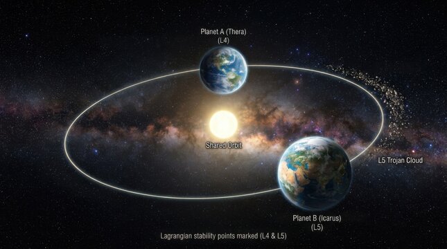 Two Planet Orbital System Around Bright Central Star