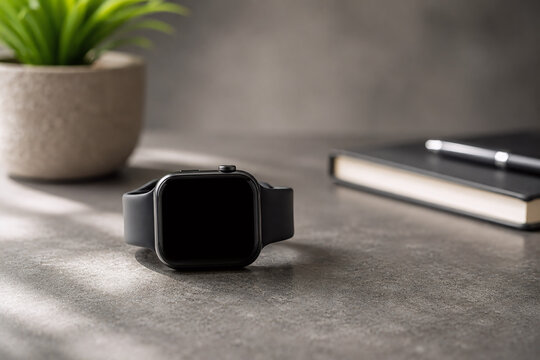 Moderne Smartwatch f&uuml;r Fitness und aktiven Lebensstil