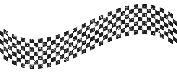 Obraz premium Start and finish checker arch line. Race checkered flag. Rally finish gate. Rally design element. F1 formula sign. Vector illustration isolated on white background.