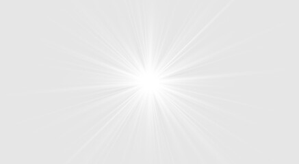 Sparkling celestial light PNG transparent overlay with radiant glow and brilliant starburst for luxury illustration abstract vector background design. © IULIIA