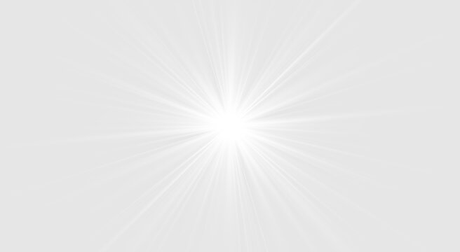 Sparkling celestial light PNG transparent overlay with radiant glow and brilliant starburst for luxury illustration abstract vector background design.