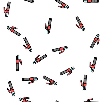 work clamp welding machine vector seamless pattern work clamp welding machine sign illustration