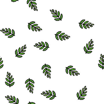african water fern vector seamless pattern african water fern sign illustration