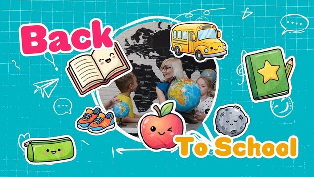 Back To School Stickers Intro