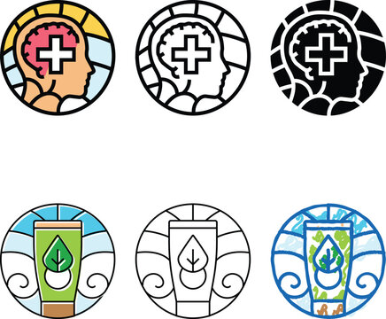 holistic healing ayurveda color icon simplified vector. holistic healing ayurveda sign. isolated symbol