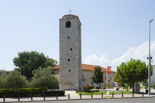 Podgorician Clock Tower in Podgorica, Montenegro