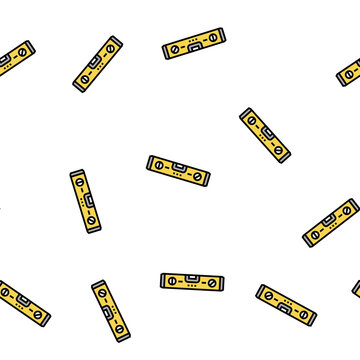 level tool repair vector seamless pattern level tool repair sign illustration