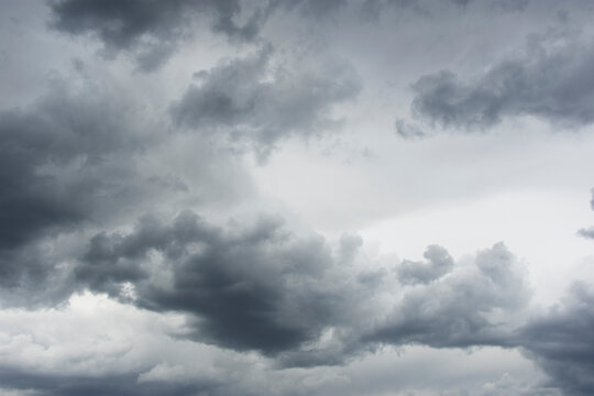 Storm clouds gathering in sky