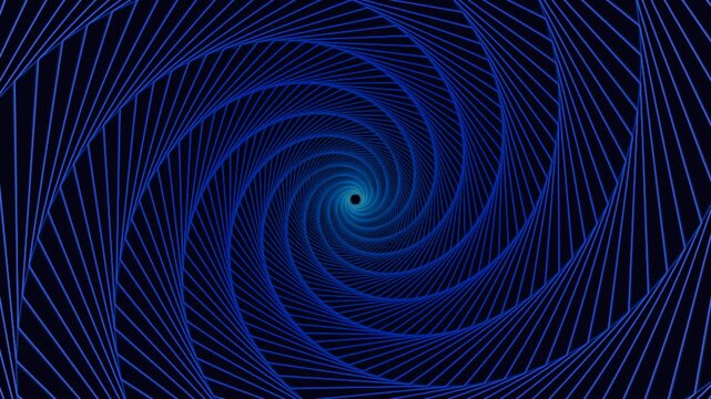 Neon Pink Geometric Vortex Lattice Seamless Loop Motion Graphic
