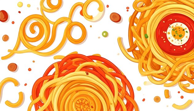 Vibrant psychedelic swirling mandala pattern design.