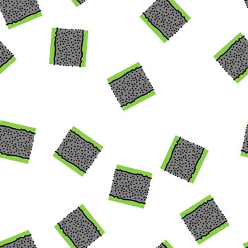 gravel road vector seamless pattern gravel road sign illustration