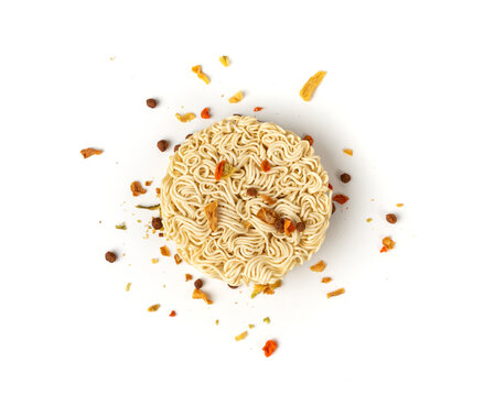 Raw Noodles, Dry Round Ramen Noodle, Uncooked Korea Vermicelli, Chinese Wheat Pasta