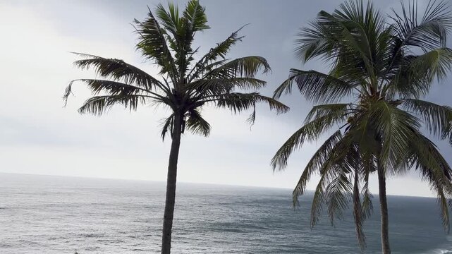 Splendid  evening beach view of Kerala