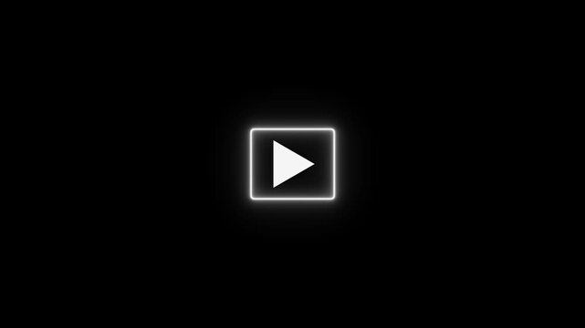 Neon Play Button Icon, Glowing Video Player Symbol, Black Bac
















Neon Play Button Icon, Glowing Video Player Symbol, Black Background



