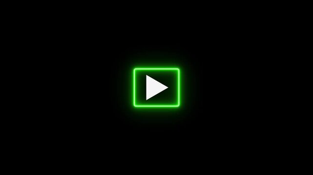Neon Play Button Icon, Glowing Video Player Symbol, Black Bac
















Neon Play Button Icon, Glowing Video Player Symbol, Black Background




