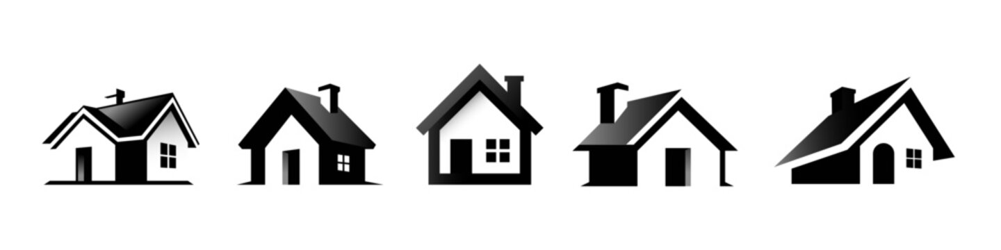 House icon set. It includes home, real estate, property, residential, architecture, and more icons.