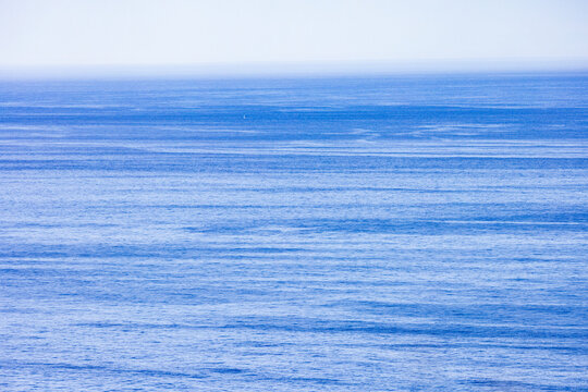 Calm blue Pacific Ocean surface