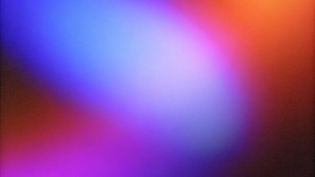 Abstract colorful mist background with grain and soft neon glow, modern minimalist wallpaper for branding, web design, posters and digital presentations