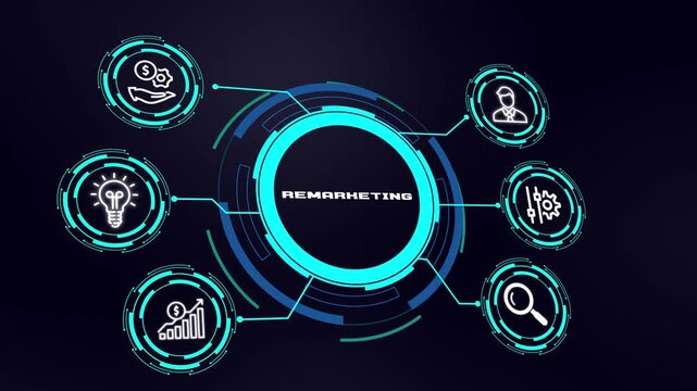Remarketing Concept. Customer Retargeting, Conversion Optimization, Digital Advertising, Sales Recovery and Business Growth Concept.