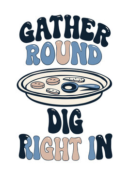 Gather Round For A Friendly Shared Meal