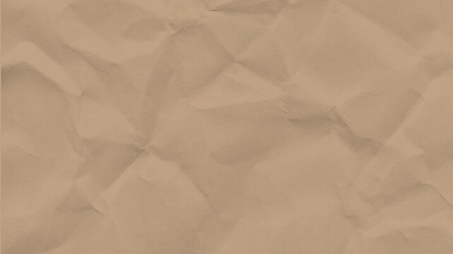 Crumpled paper texture background wallpaper canvas loop. White stop-motion animation with seamless looping wrinkled surface transition effects  Apple prores 422, 4k, stopmotion