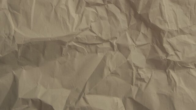 Crumpled paper texture transition with seamless wrinkled surface. White paper background doodle animation with looping textured effect for creative editing  Apple prores 422, 4k, stopmotion