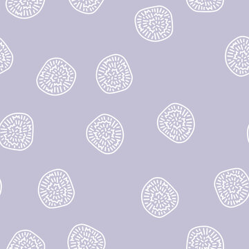 marimo ball vector line seamless pattern marimo ball sign illustration
