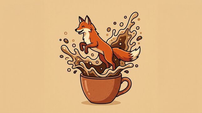 a cup of coffee