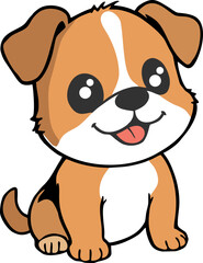 Fototapeta premium cute dog