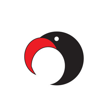 abstract bird logo