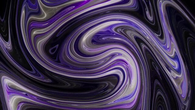 Not Tonight Electric Neon Fluid 4K 60 FPS Seamless Loop Safe