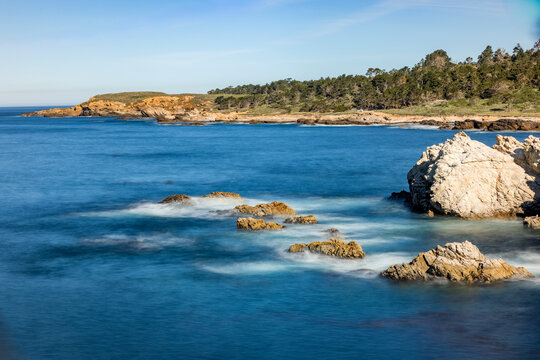Rocky coast at Point Lobos State Natural Reserve