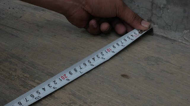 Precision Measurement on Concrete Construction Surface