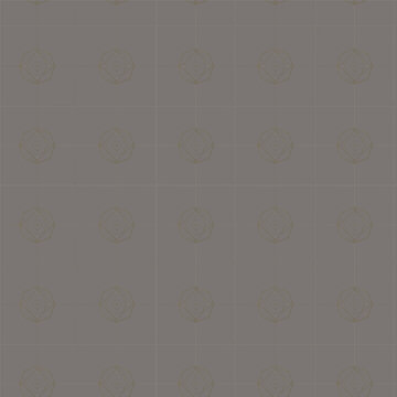 Roman geometric mosaic tile seamless pattern &mdash; classical octagonal star interlocking floor design with gold on marble