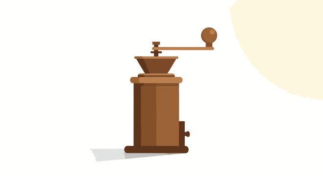 Vintage manual coffee grinder machine 43.